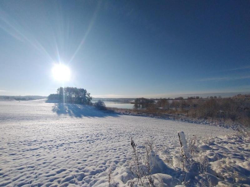 Miedzy Olchami Domek Nad Jeziorem. Noclegi Caloroczne. Cisza, Spokoj. Барчево Экстерьер фото